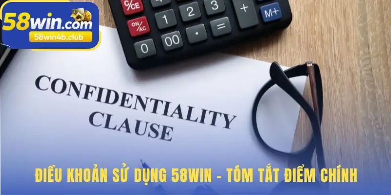 Điều khoản sử dụng nêu rõ quy định tài khoản và bảo mật