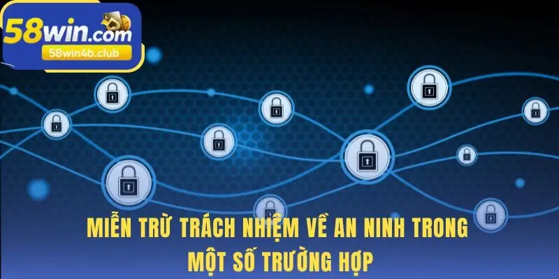 Miễn trừ trách nhiệm an ninh với các lỗi từ người dùng